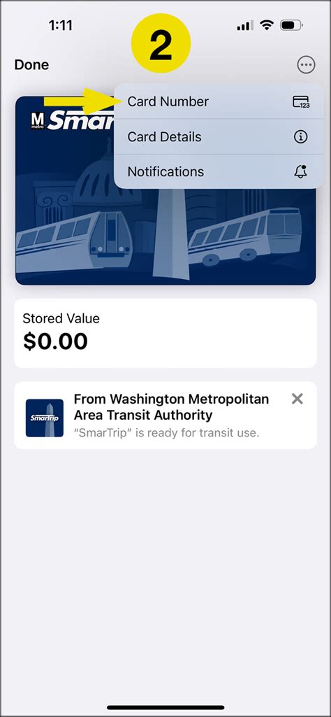 wmata smartrip card balance